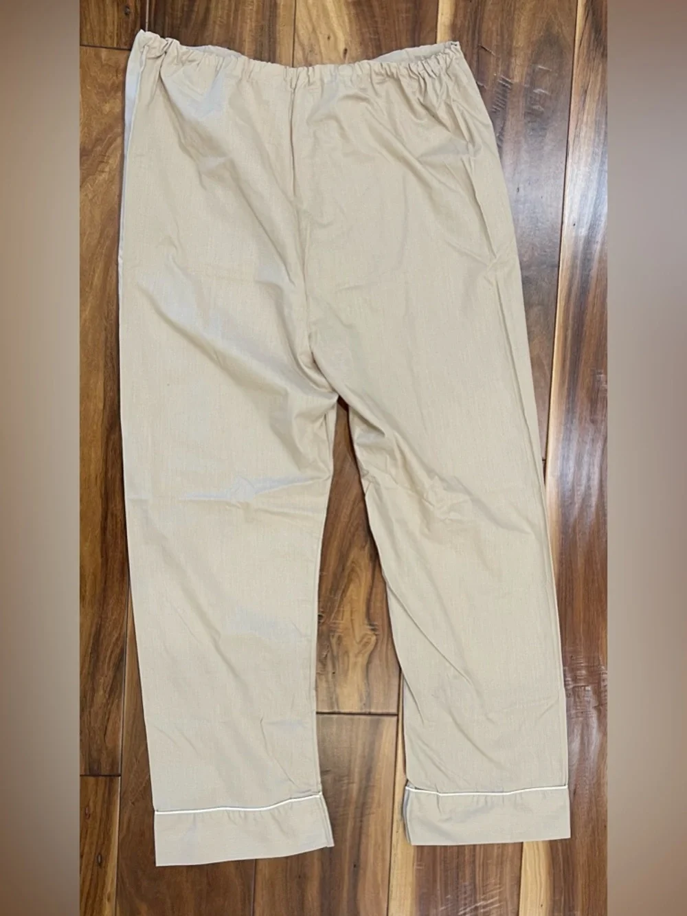 Vintage 70’s Pierre Cardin 2 piece Men’s M beige pajama set - Picture 9 of 9